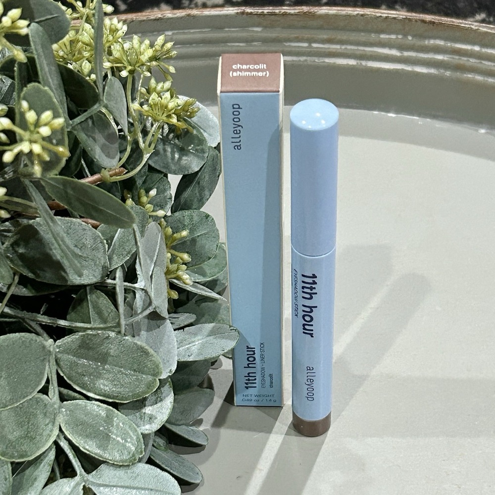 ALLEYOOP 11th Hour Charcolit Eyeshadow‎ & Liner Stick Charcolit Shimmer